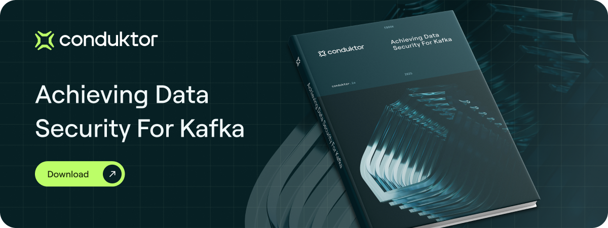 Achieving Data Security for Kafka Ebook-Email Header - 1200 x 607